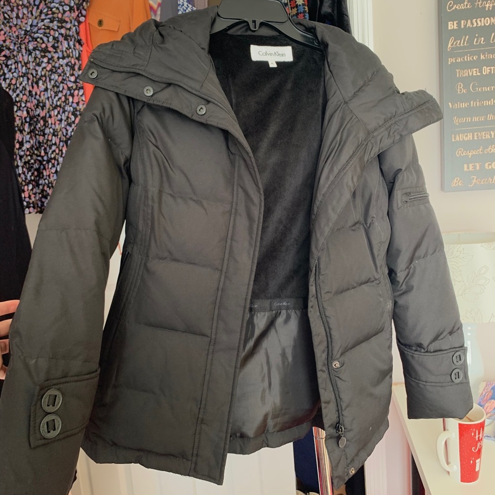 Calvin Klein Black Puffer Jacket